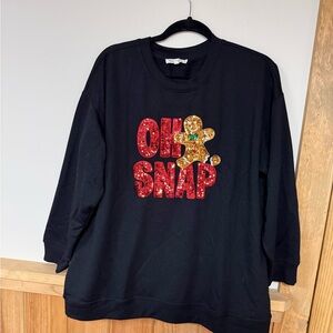 Gingerbread Man Christmas Sweater